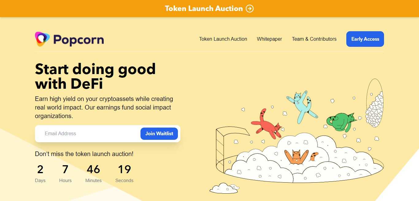Popcorn Ico Review: Start doing Good with DeFi