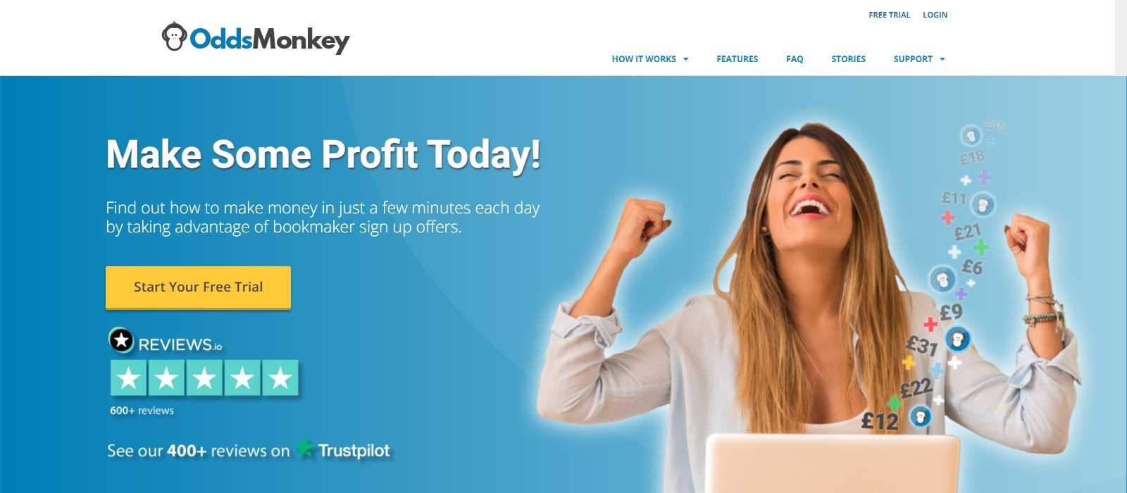 OddsMonkey Affiliates Program Review: Get Earn 50% Recurring revenue share