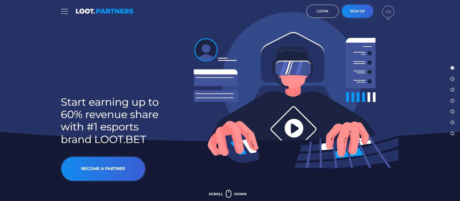 Loot.partners Affiliate Program Review: Get Earn 30% - 60% Recurring Revenue share