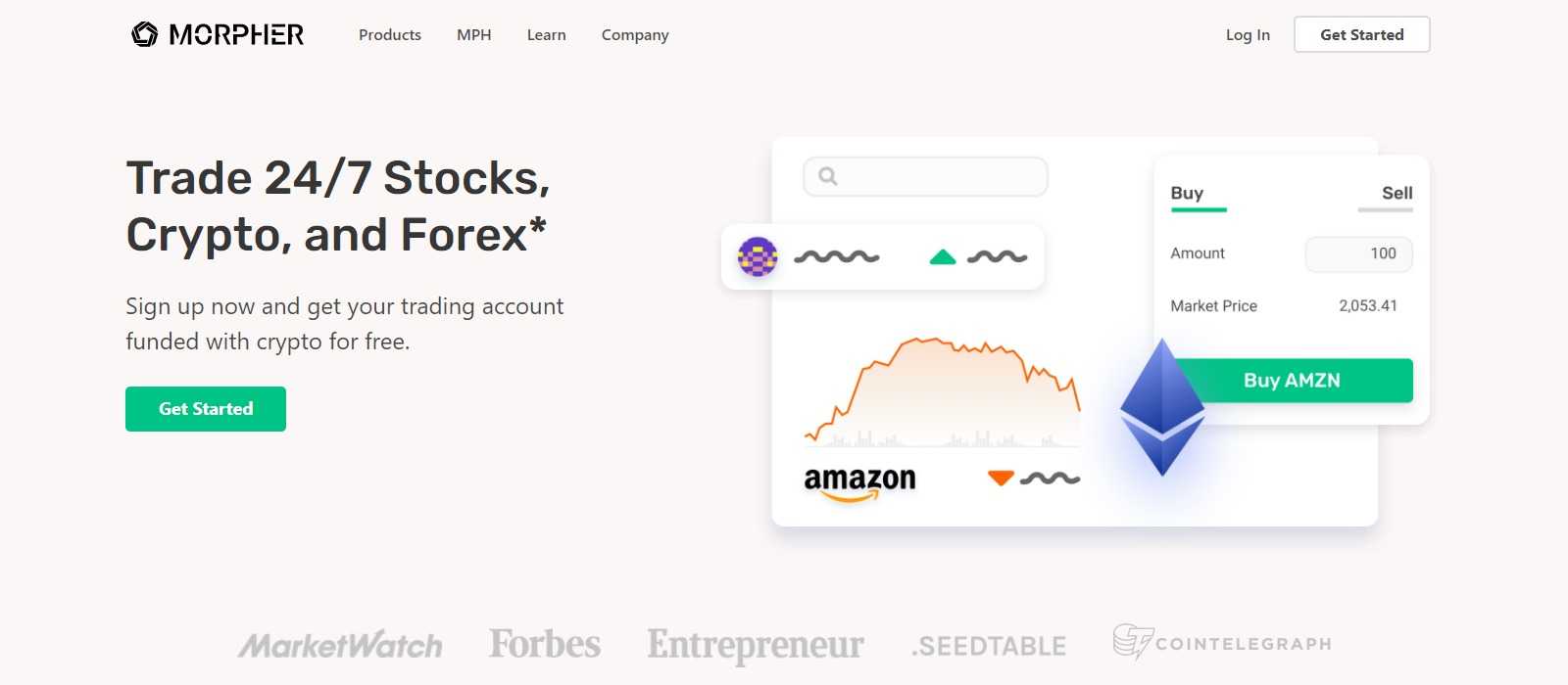 Morpher Airdrop Review: Trade 24/7 Stocks, Crypto, and Forex