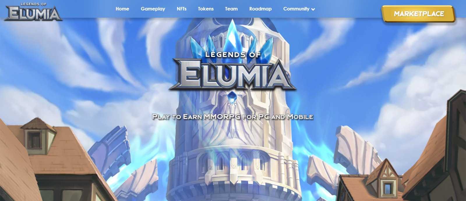 Legends of Elumia Ico Review: Play To Earn MMORPG For Pc