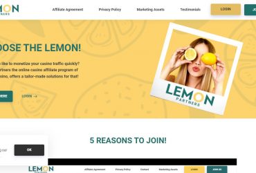 Lemon Partners Affiliate Program Review: 25% - 50% Recurring Revenue share