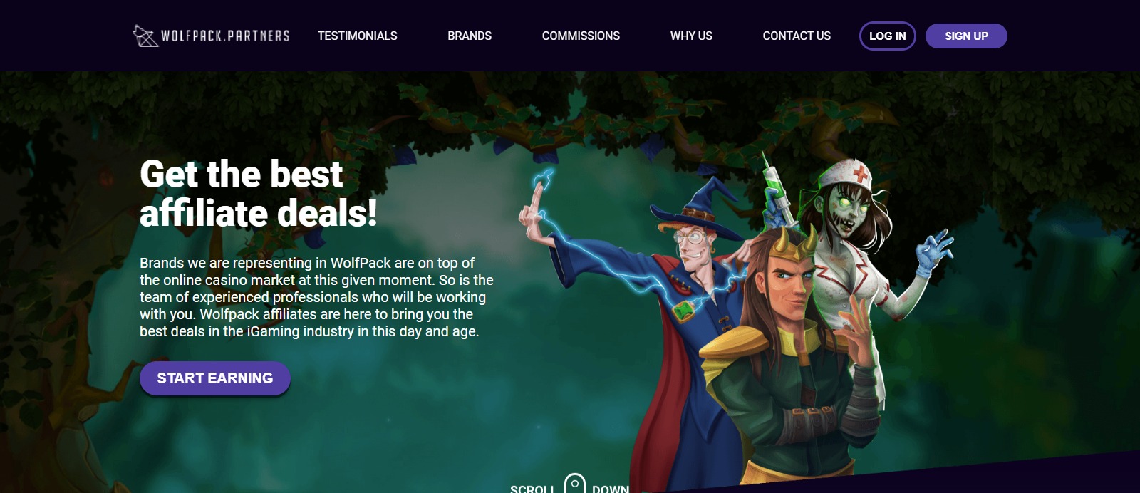 Wolfpack Partners Affiliate Program Review: 35% - 50% Recurring Revenue Share