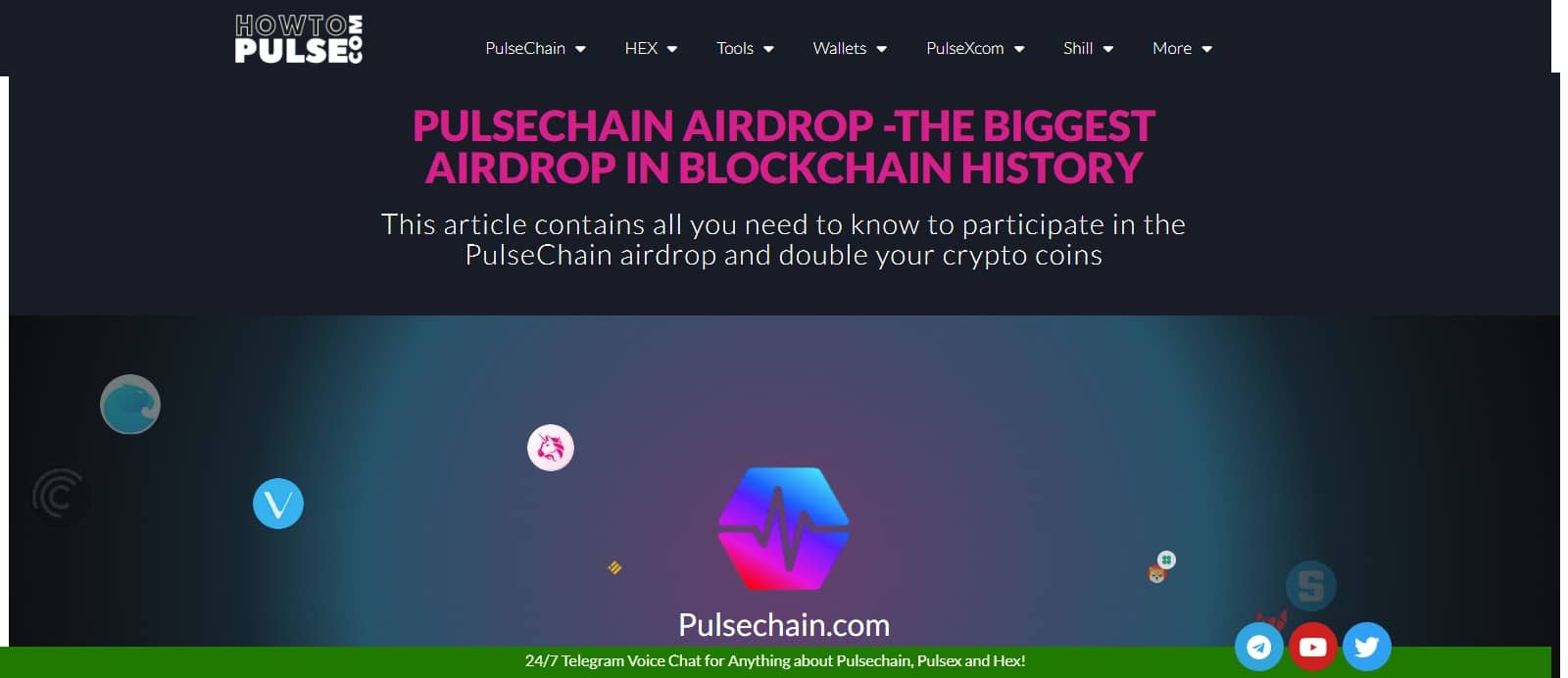 PulseChain Airdrop Review: The Copied ERC-20 Tokens 