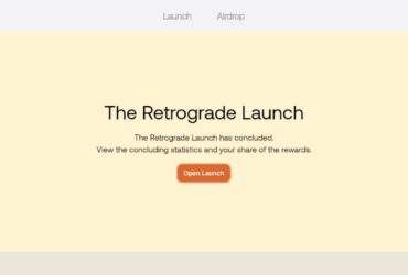 Lixwe blogging | retrograde airdrop review: retrograde performance & treasury statistics