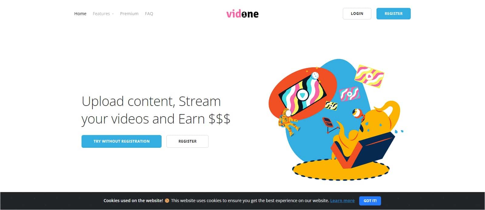 Vidone Affiliate Program Review: Up to $35 per 10,000 views