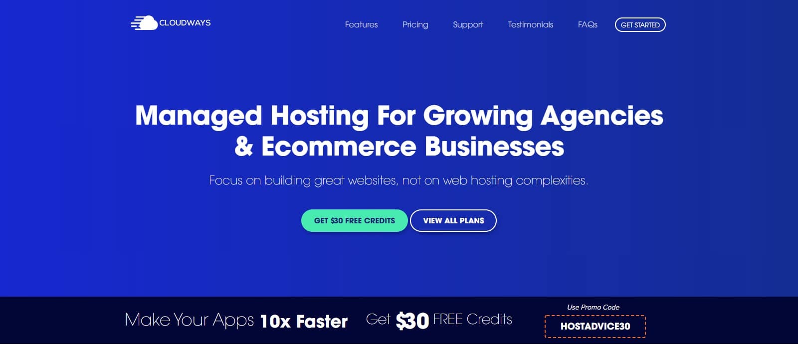 Cloudways Web Hosting Review : Flexible & Transparent Pricing