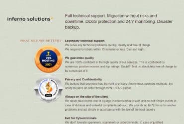 Inferno Web Hosting Review : Read Complete Review