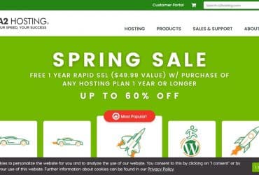 A2hosting Web Hosting Review : Read Complete Review