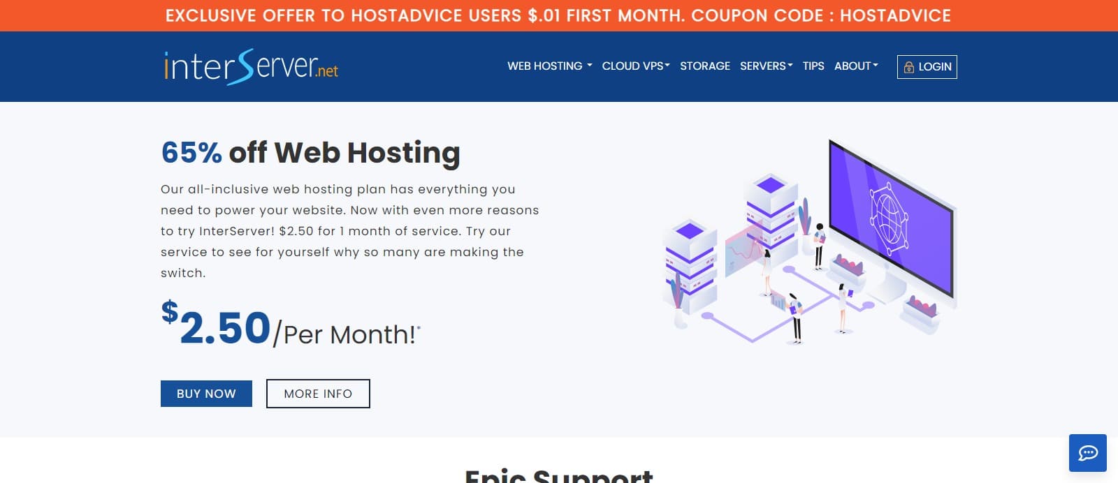 Interserver Web Hosting Review : 65% off Web Hosting