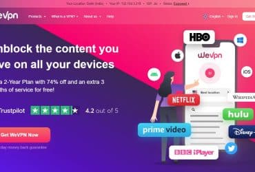 WeVPN Affiliate Program Review: Up to 100% Commission For New sale