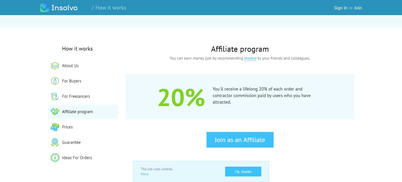 Insolvo Affiliate Program Review: 20% Recurring Commission