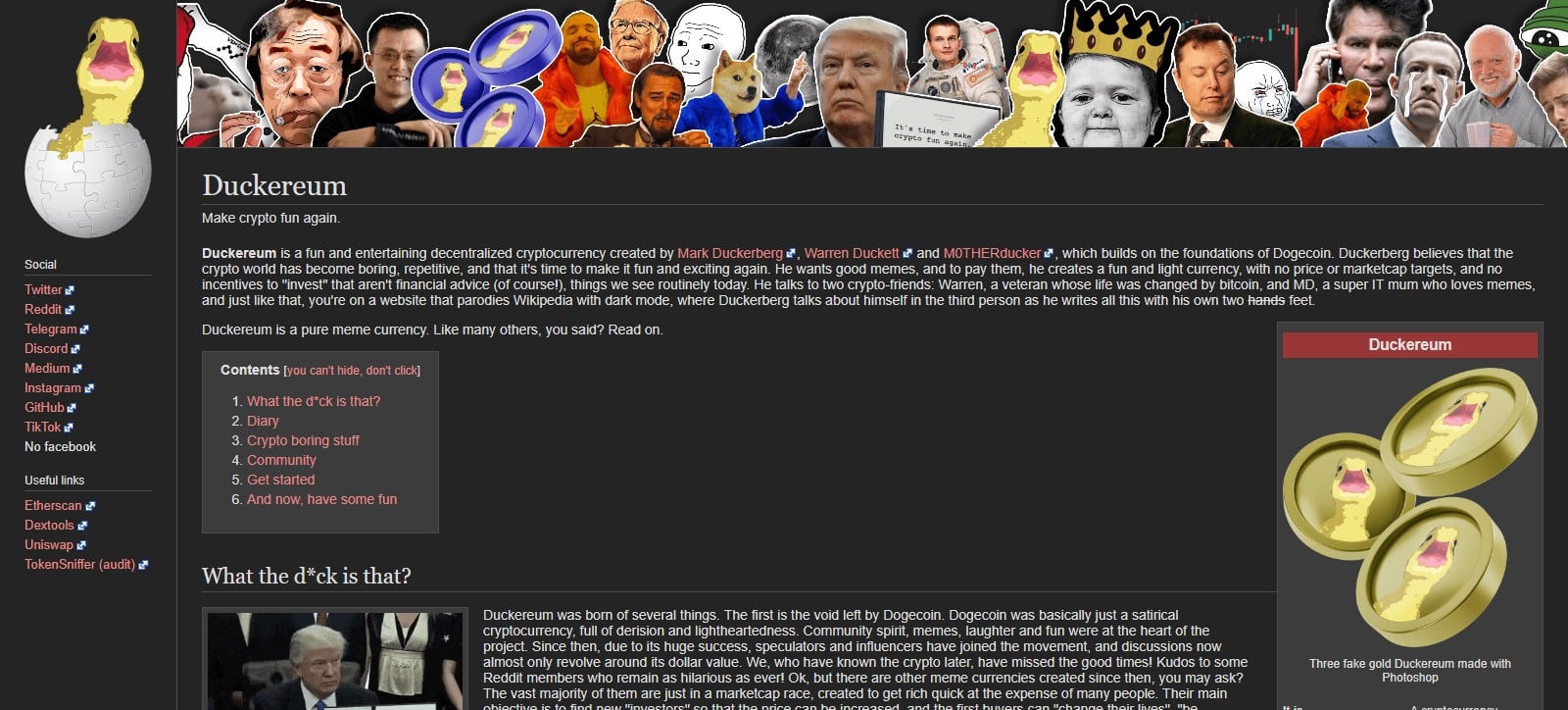 What Is Duckereum (DUCKER)? Complete Guide & Review About Duckereum