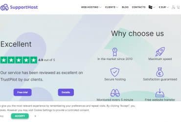 Supporthost Web Hosting Review : Read Complete Review