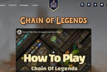 Chain of Legends Ico Review: It Is Legit Or Scam Ico?