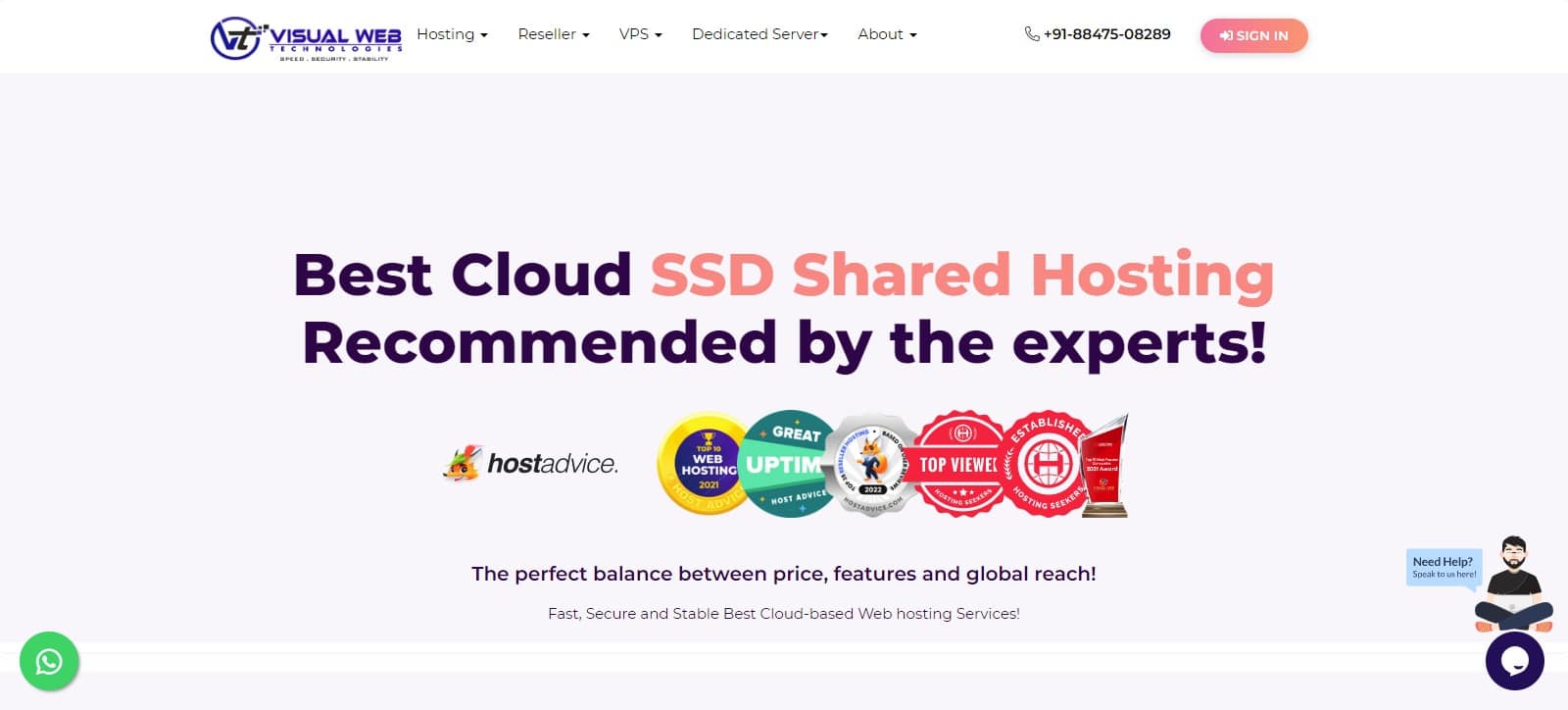 VisualwebTechnologies Hosting Review : Read Complete Review