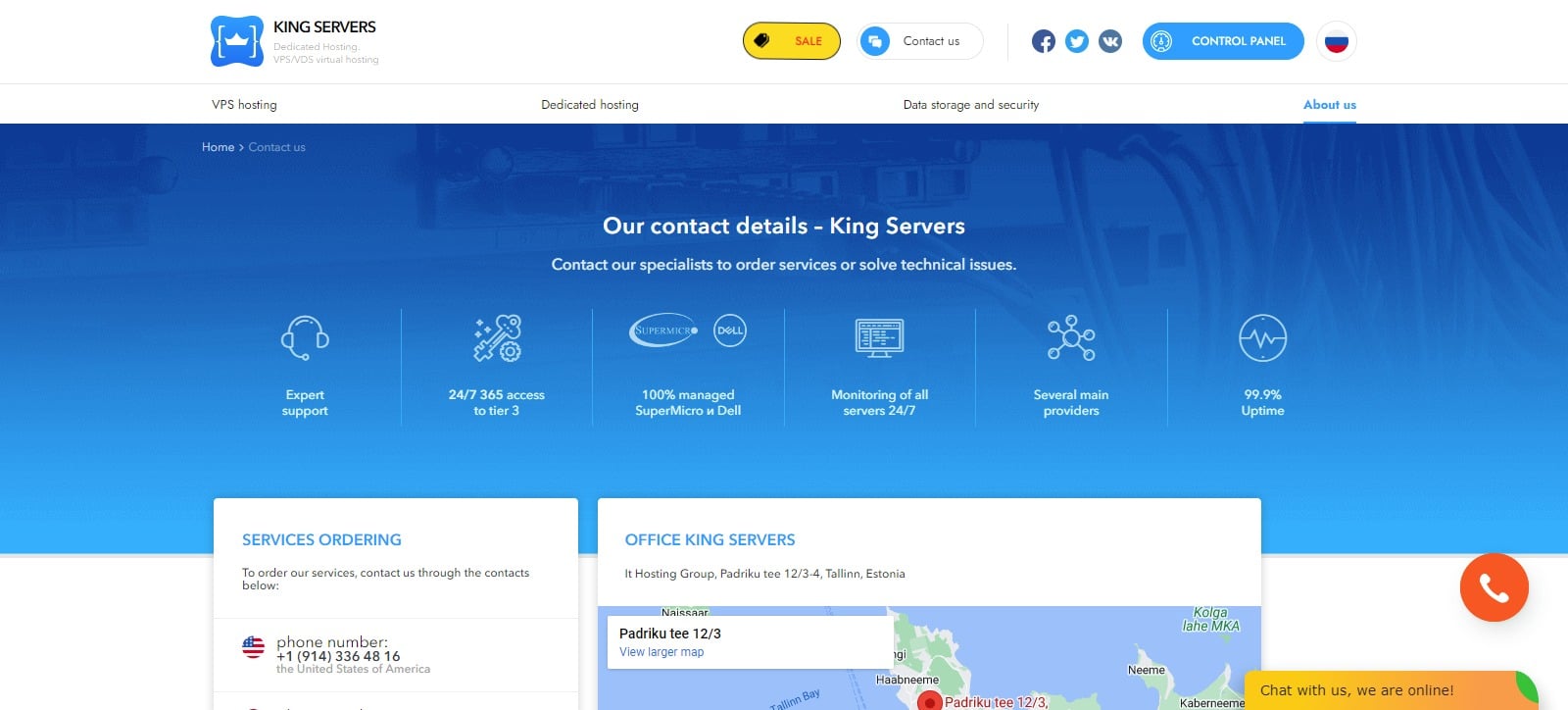 Kingservers Web Hosting Review : Convenient Server Management