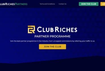 Club Riches Partners Affiliate Program Review: 30% - 45% Recurring Revenue share