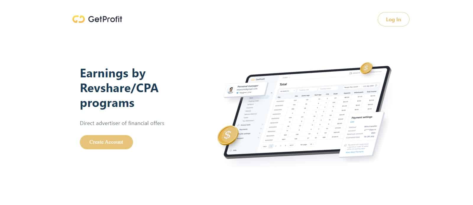 GetProfit Affiliate Program Review: Earn Up to 70%