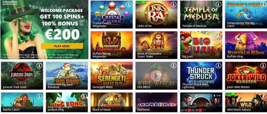 Luckster Casino Review: Welcome Bonus  Up to €200 Plus 100 Free Spins