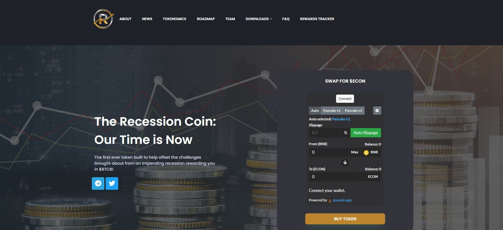 What Is Recession Coin (ECON)? Complete Guide & Review About Recession Coin