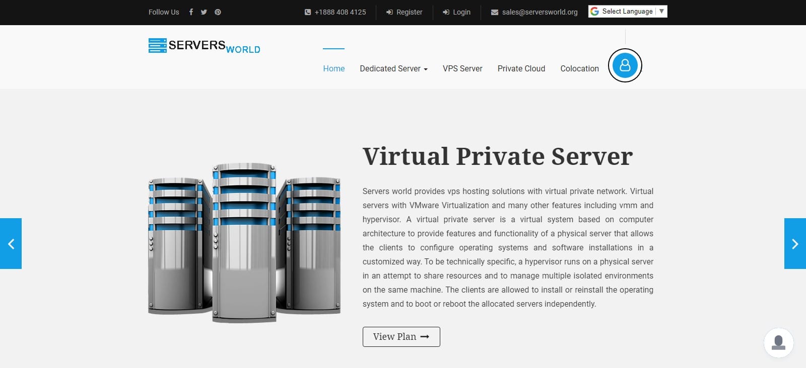 Serversworld Web Hosting Review : Read Complete Review