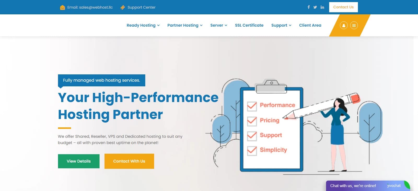 Webhost Web Hosting Review : Read Complete Review