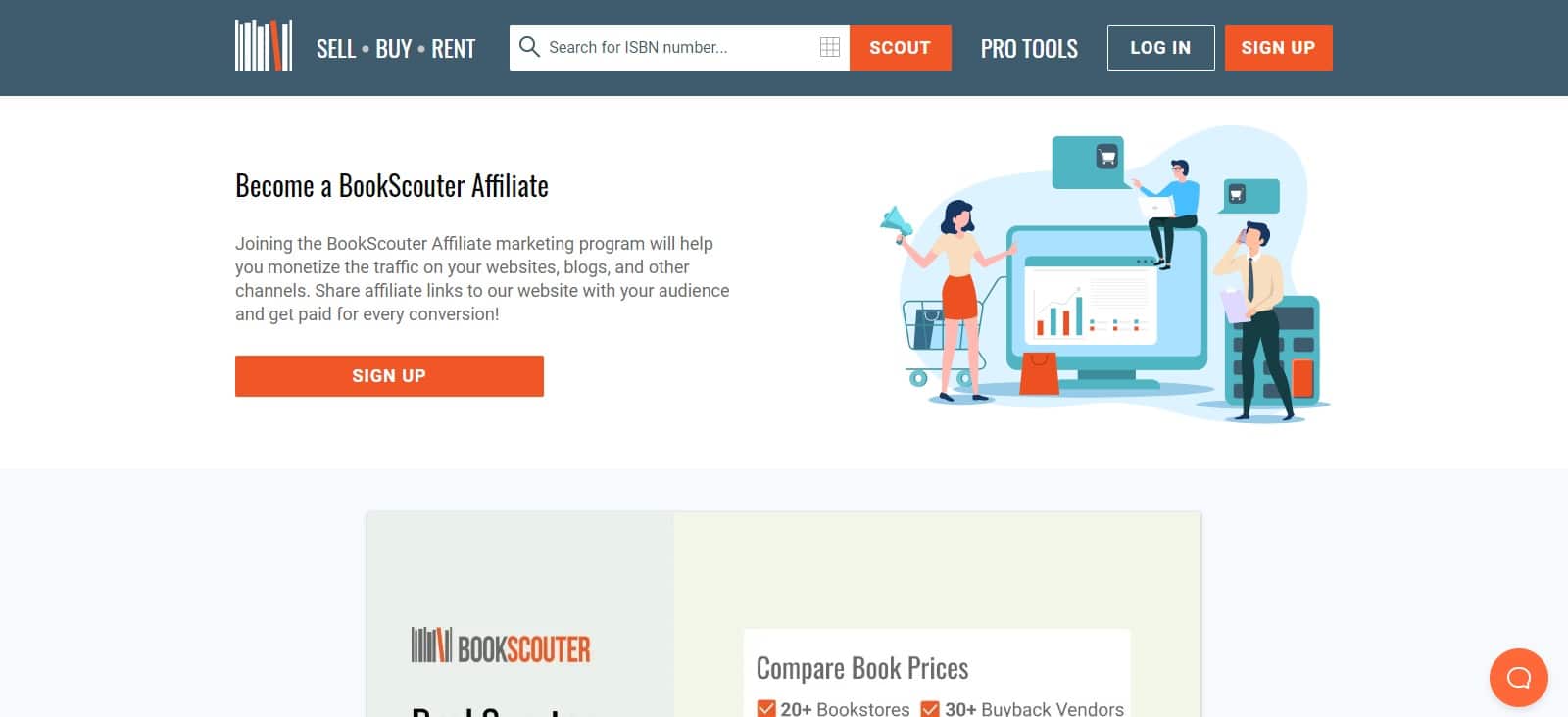BookScouter Affiliate Program Review: $1 for Each Conversion