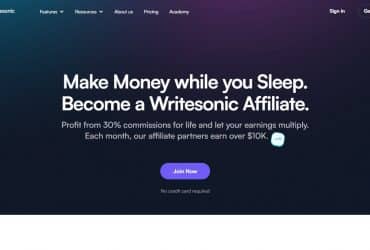 Writesonic Affiliate Program Review: 30% Lifetime Recurring Commission