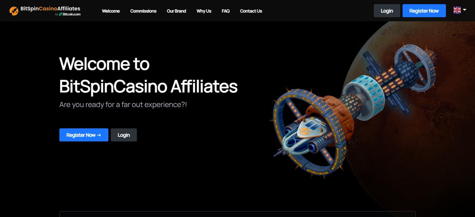 BitSpinCasino Affiliate Program Review: 25% - 55% Recurring Revenue Share
