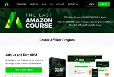 The Last Amazon Course Affiliate Program Review: 60% Rrecurring Commission