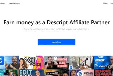 Descript Affiliate Program Review: 15% Recurring Commission For up to 12 Months
