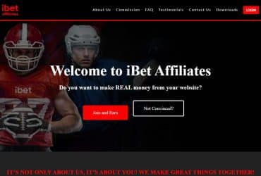 iBet Affiliates Affiliate Program Review: 30% - 40% Recurring Revenue Share