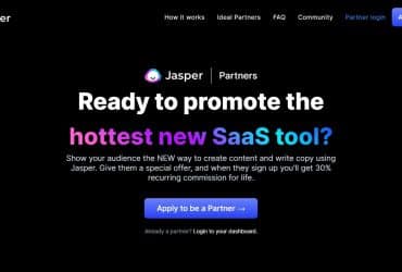 Jasper Affiliate Program Review: 30% Recurring Commission