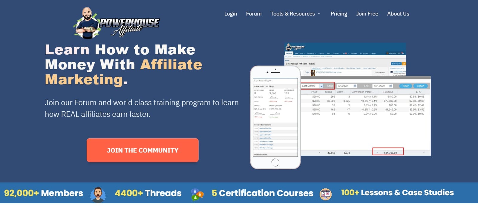 Powerhouse Affiliate Referral Program: 50% Recurring Commission