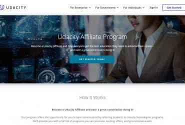 Udacity Affiliate Program Review: Earn Up To $25 Commission