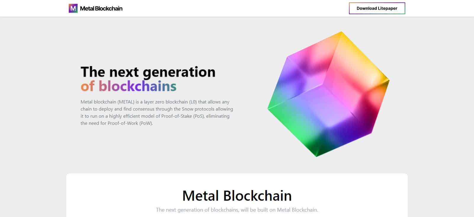 What Is Metal Blockchain(METAL)? Complete Guide & Review About Metal Blockchain