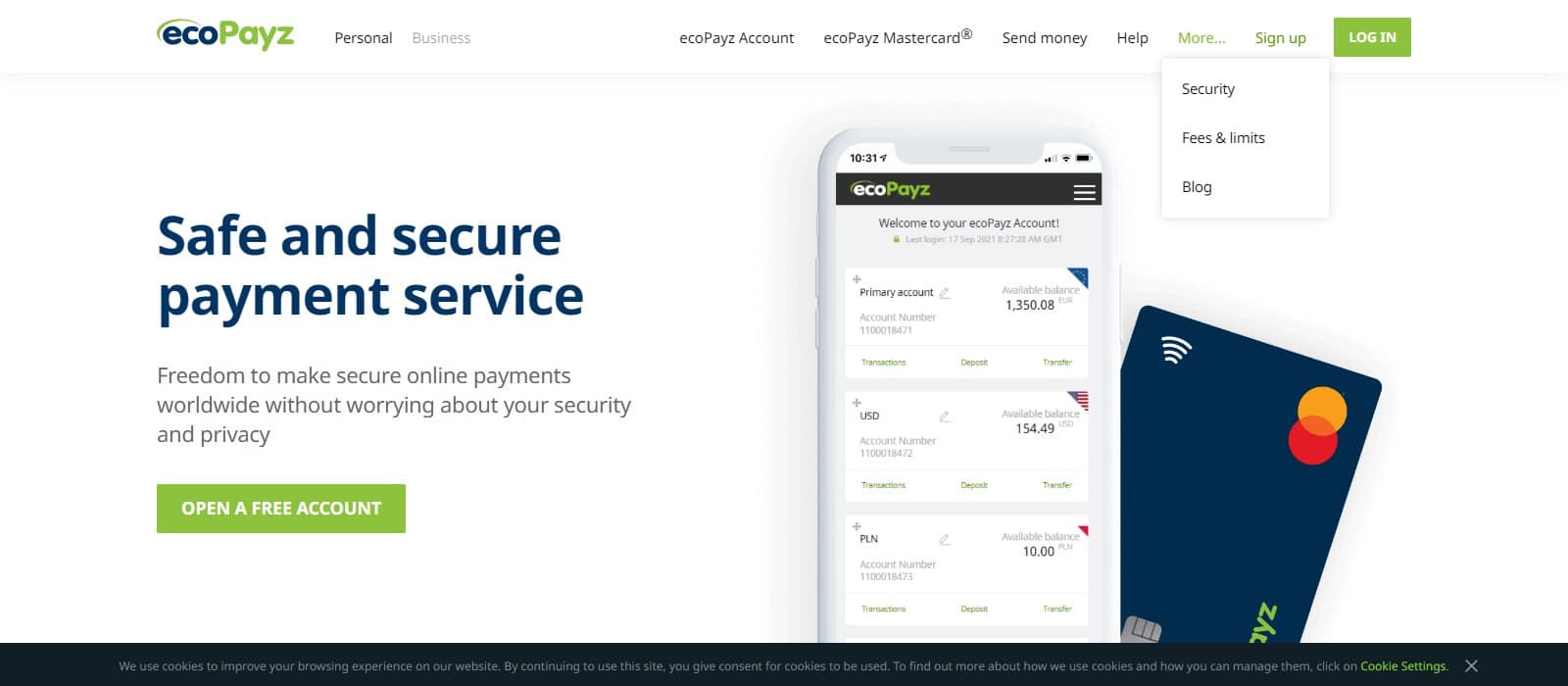 EcoPayz Affiliate Program Review: 20% of The Fee Revenue