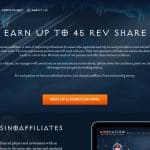 Axecasinoaffiliates Affiliate Program Review: 25% - 40% recurring revenue share