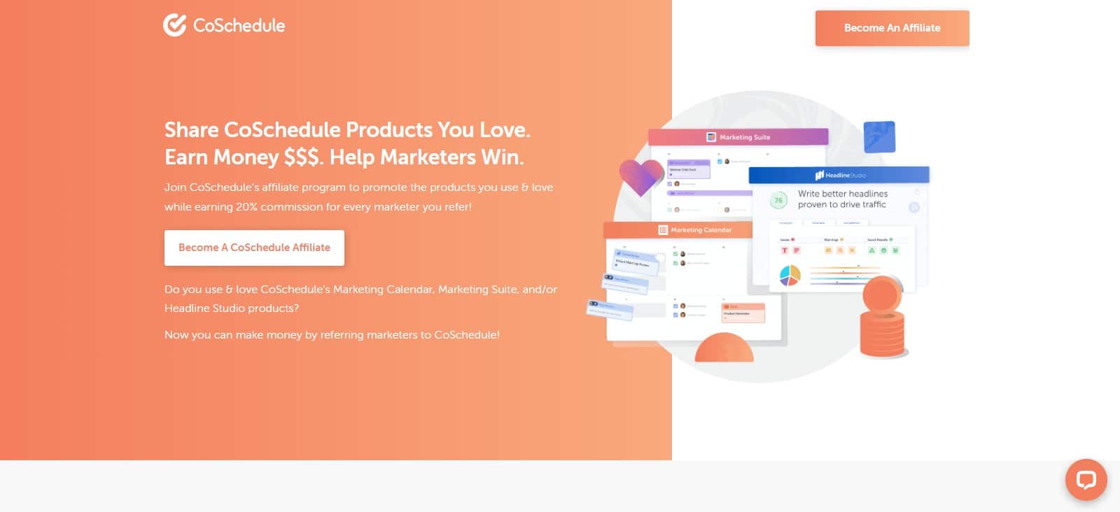 CoSchedule Affiliate Program Review: 20% Commission on Each Sale