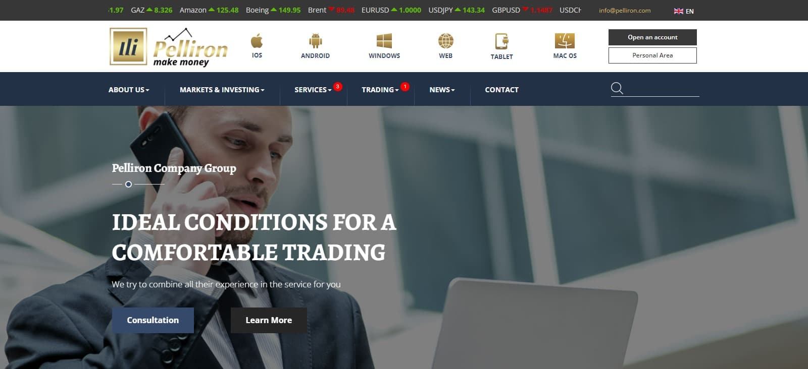 Pelliron.com Forex Review: Generous Interest on Deposits 