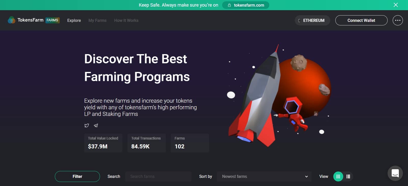 Tokensfarm Defi Coins Review - A Detailed Review About Tokensfarm