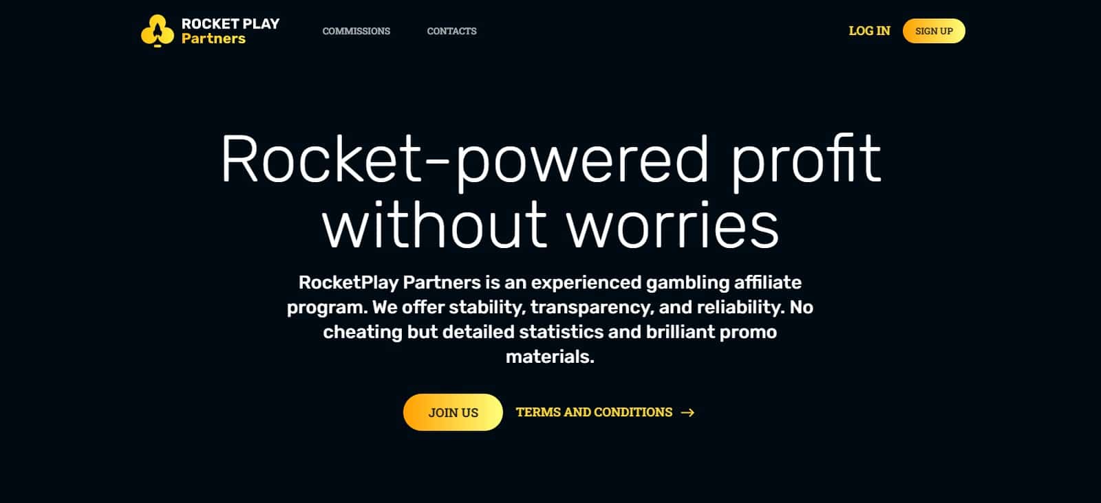 RocketPlay Partners Affiliate Program Review: 30% - 50% Recurring Revenue Share