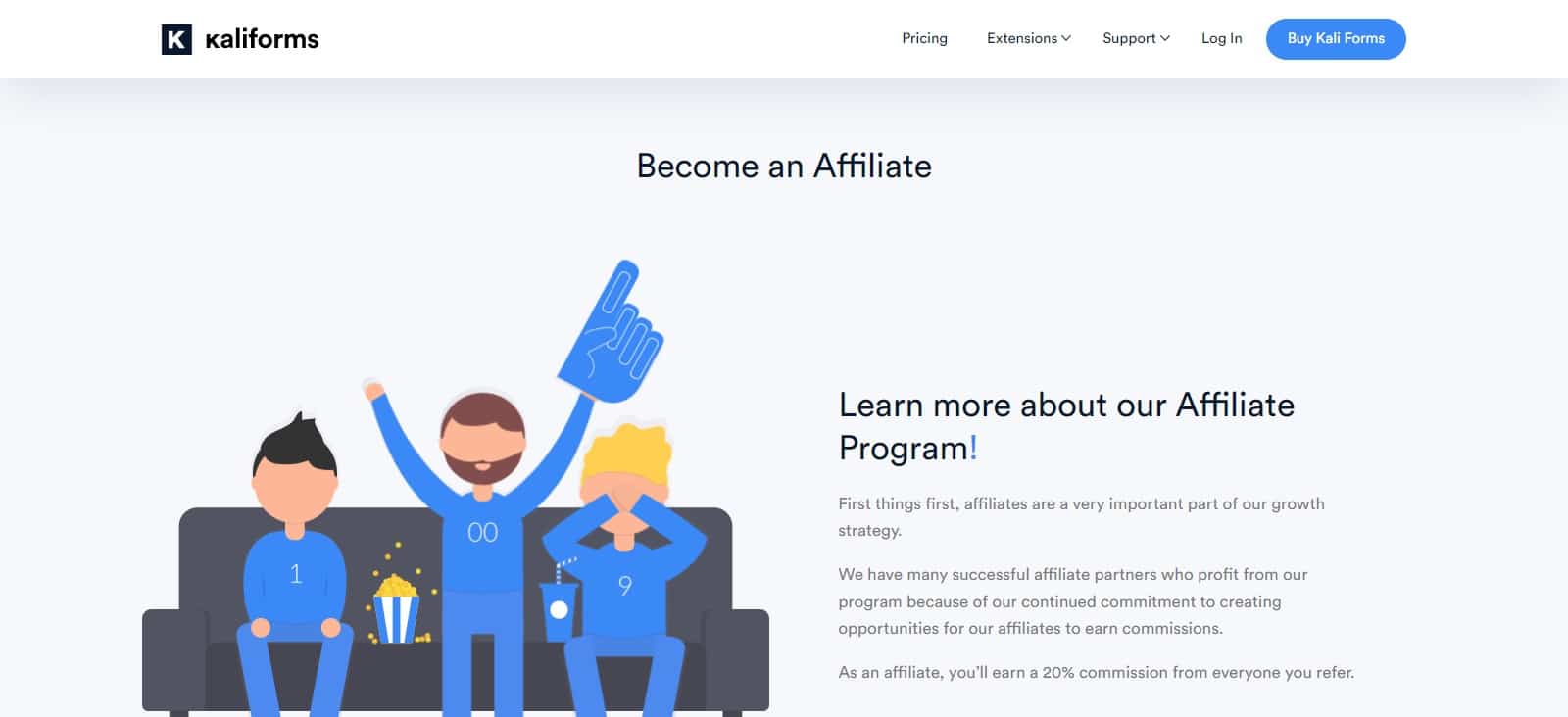 Kali Forms Affiliate Program Review : Earn Up To 20% Commission