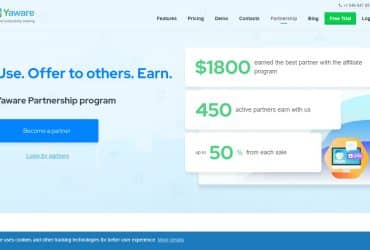 Yaware Affiliate Program Review: Use. Offer to others. Earn