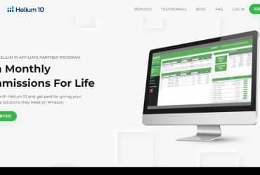 Helium 10 Affiliate Program Review: 25% Monthly Recurring Commission