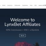 LynxBet Affiliates Program Review: 50% Commission for your first 30 days