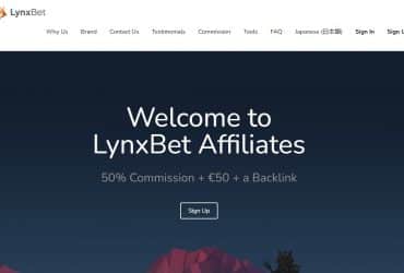 LynxBet Affiliates Program Review: 50% Commission for your first 30 days