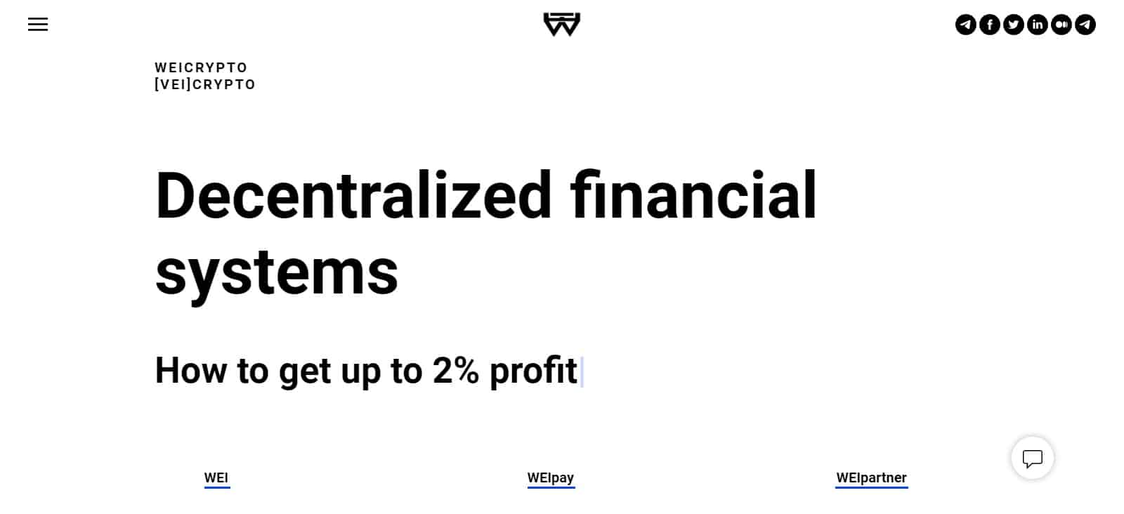WEIcrypto Airdrop Review : Decentralized Financial Systems