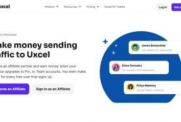 Uxcel Affiliate Program Review: $0.2 Commission Per Free Signup